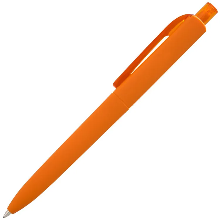 Ручка шариковая Prodir DS8 PRR-T Soft Touch, оранжевая арт.6075.20