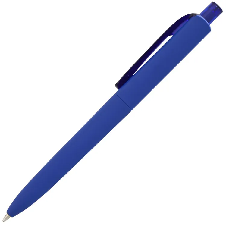 Ручка шариковая Prodir DS8 PRR-T Soft Touch, синяя арт.6075.40