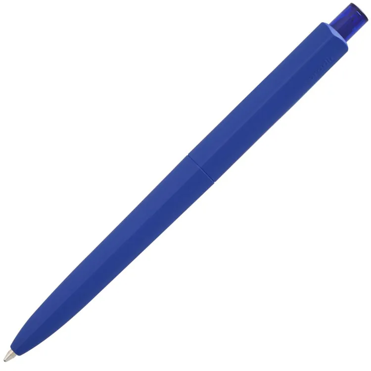 Ручка шариковая Prodir DS8 PRR-T Soft Touch, синяя арт.6075.40