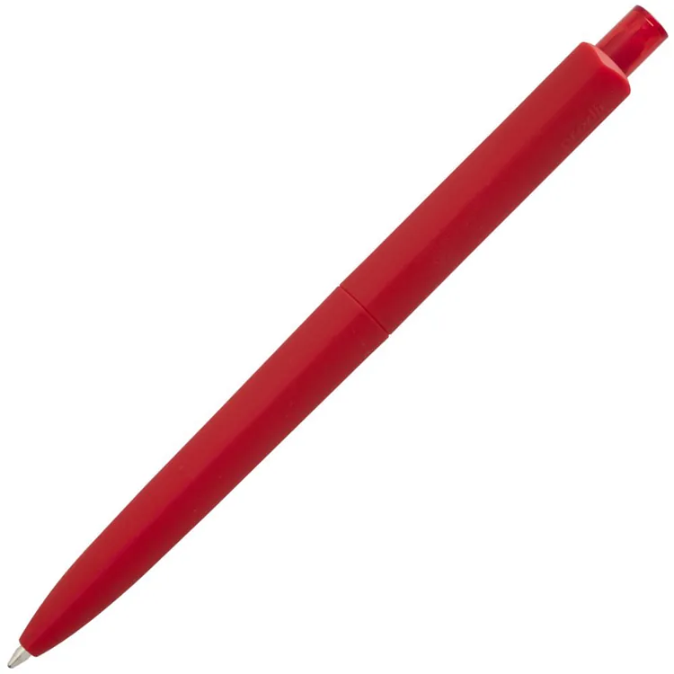 Ручка шариковая Prodir DS8 PRR-T Soft Touch, красная арт.6075.50