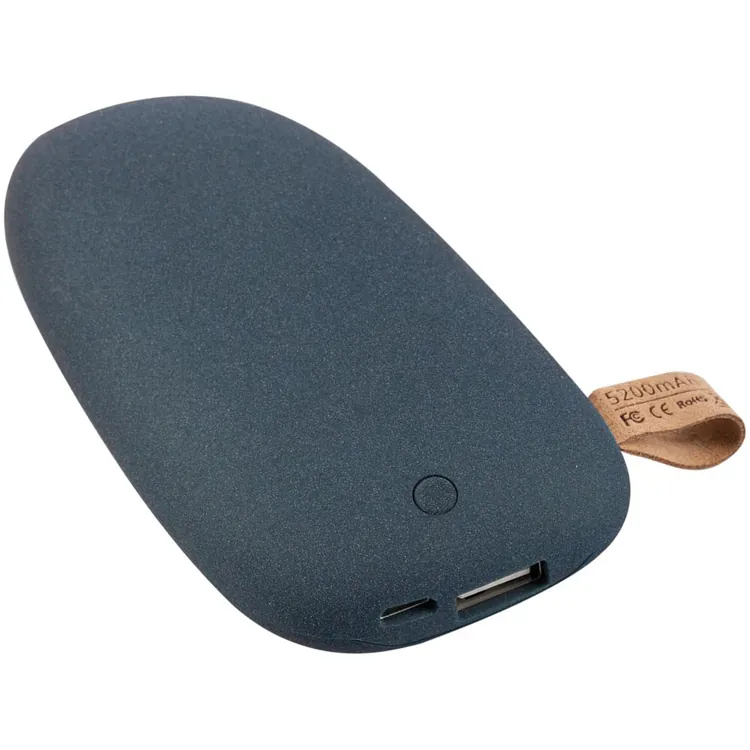 Внешний аккумулятор Pebble 5200, серо-синий арт.5622.13