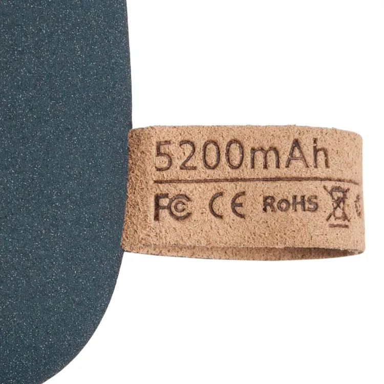 Внешний аккумулятор Pebble 5200, серо-синий арт.5622.13
