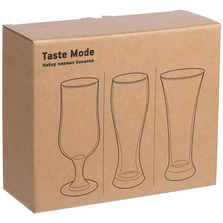 Набор пивных бокалов Taste Mode арт.15048.00