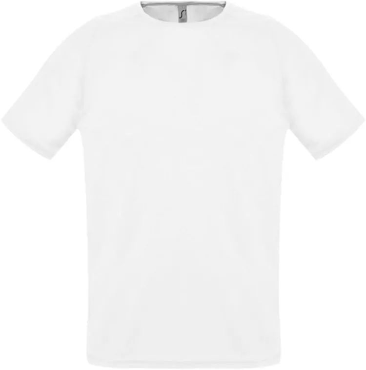 Футболка унисекс Sporty 140, белая арт.11939102