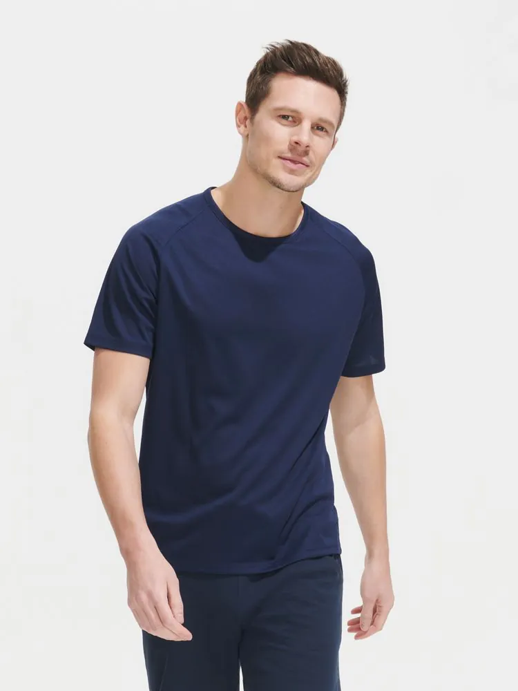 Футболка унисекс Sporty 140, зеленое яблоко арт.11939280