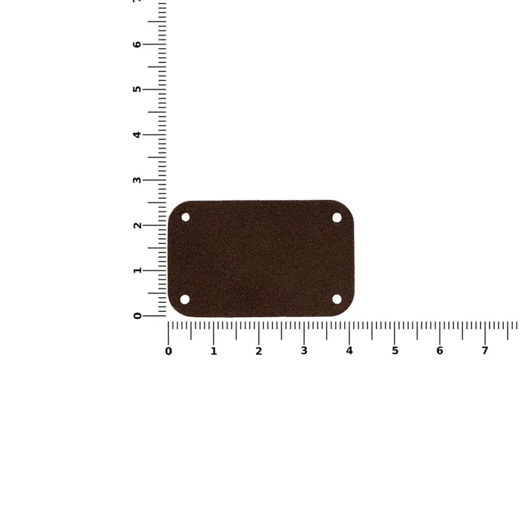 Лейбл Eta Nubuck, S, темно-коричневый арт.13852.55