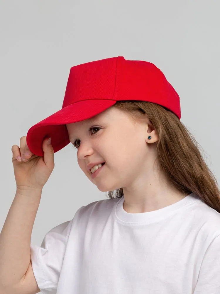Бейсболка детская Standard Kids, красная арт.16220.50