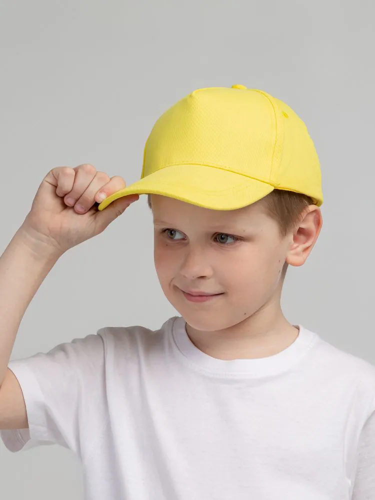 Бейсболка детская Standard Kids, желтая арт.16220.80