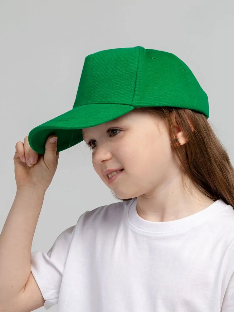 Бейсболка детская Standard Kids, зеленая арт.16220.90