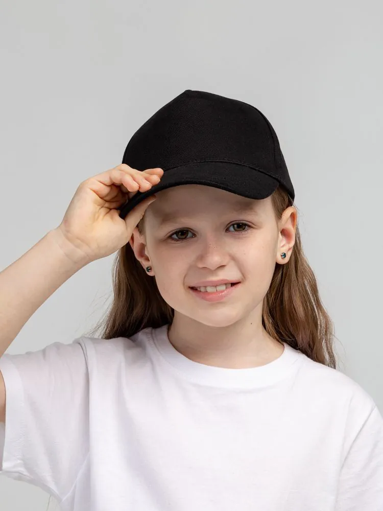 Бейсболка детская Standard Kids, черная арт.16220.30