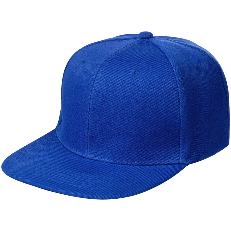 Бейсболка Snapback с прямым козырьком, ярко-синяя арт.15948.44
