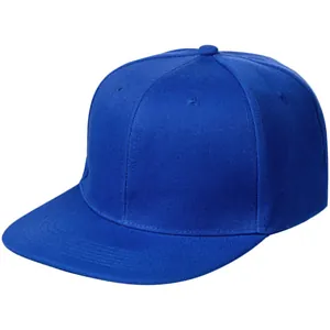 Бейсболка Snapback с прямым козырьком, ярко-синяя арт.15948.44