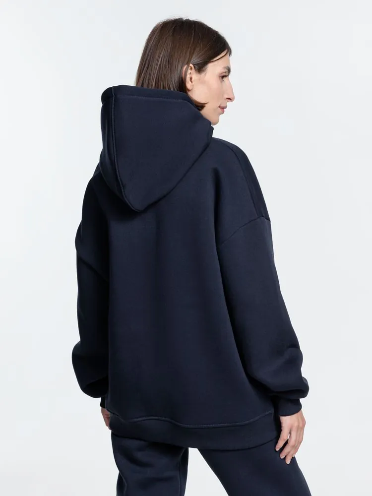 Худи Kulonga Oversize, темно-синее (кобальт) арт.14101.41