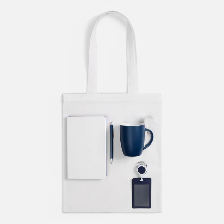 Набор Welcome Pack, синий с белым арт.16229.64