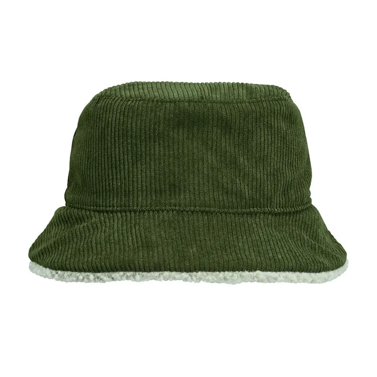 Панама Bucket двусторонняя утепленная, хаки с бежевым арт.03998867