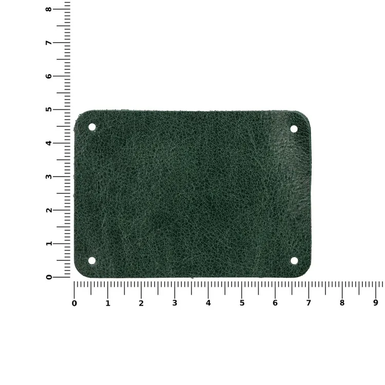 Лейбл кожаный Beta, XL, зеленый арт.13944.90