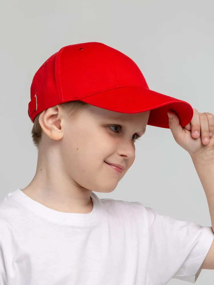Бейсболка детская Capture Kids, красная арт.15148.50
