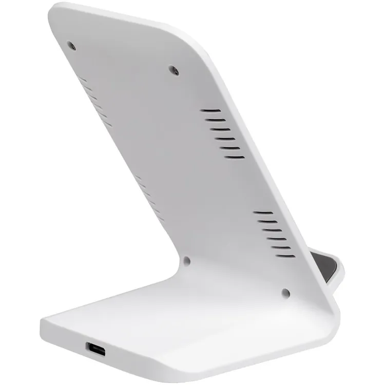 Беспроводное зарядное устройство с быстрой зарядкой Overtop, белое арт.24305.60