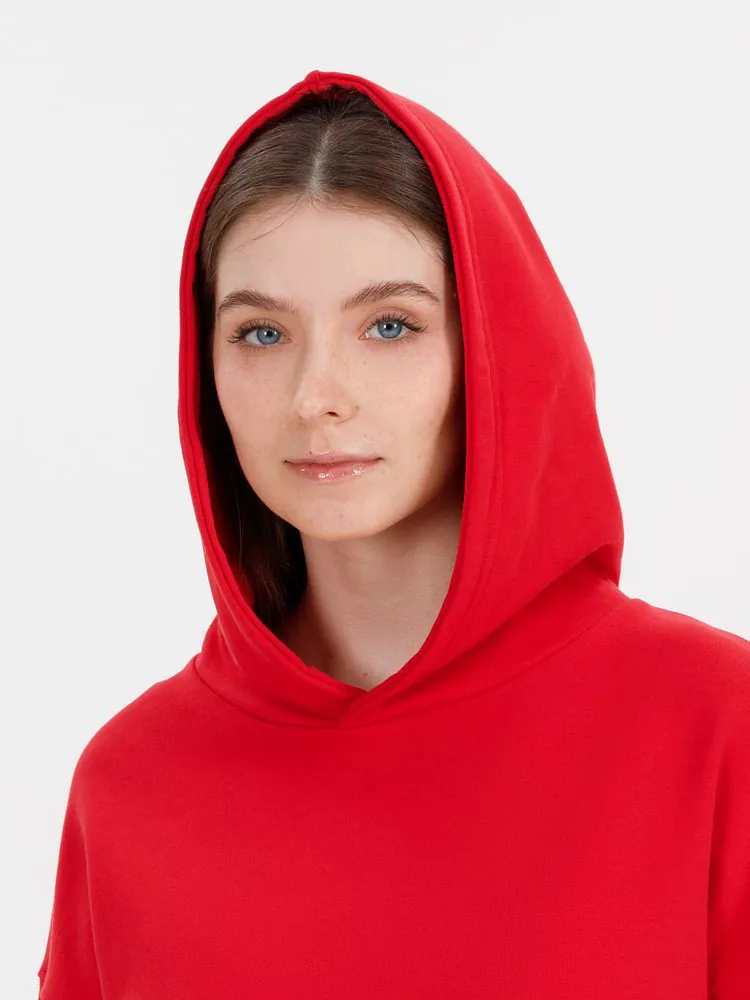 Худи оверсайз унисекс Outshine, красное арт.15029.50