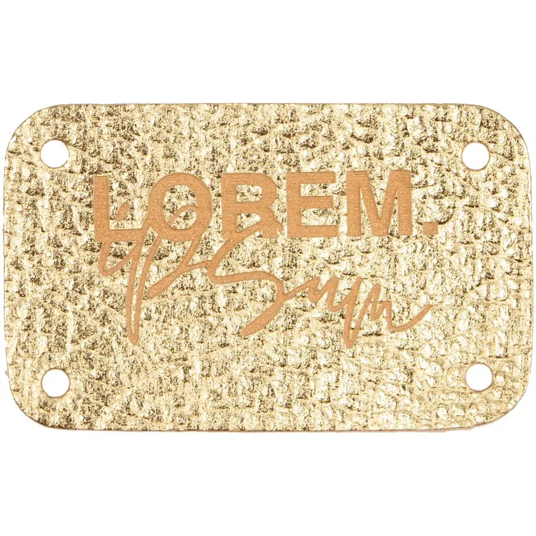 Лейбл Corolla Metal, S, золотой арт.16180.00