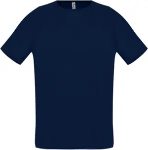 Футболка унисекс Sporty 140, темно-синяя арт.11939319