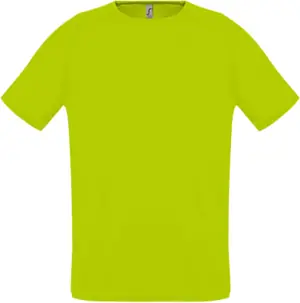 Футболка унисекс Sporty 140, зеленый неон арт.11939286