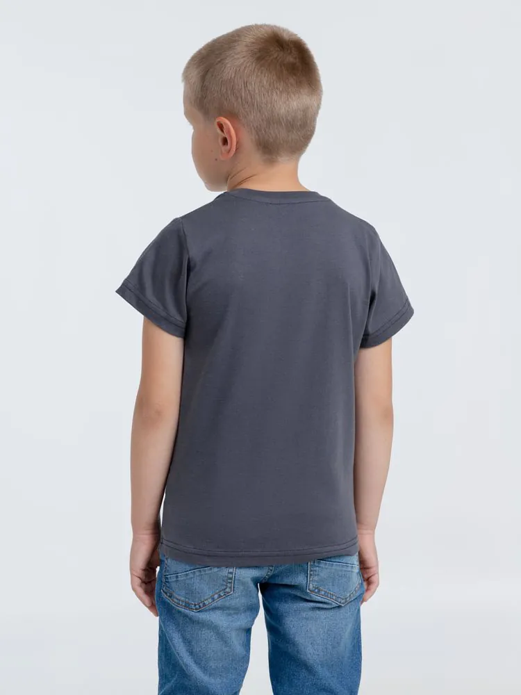 Футболка детская T-Bolka Kids, темно-серая (графит) арт.2504.10