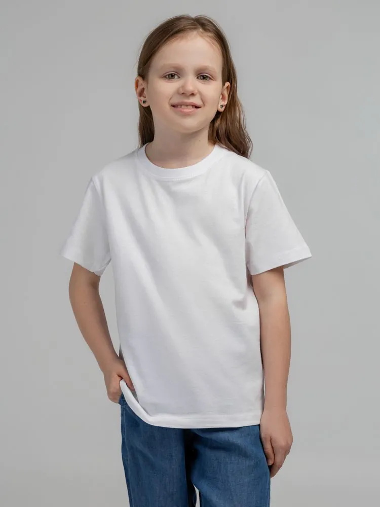 Футболка детская Regent Kids 150, белая арт.1886.60