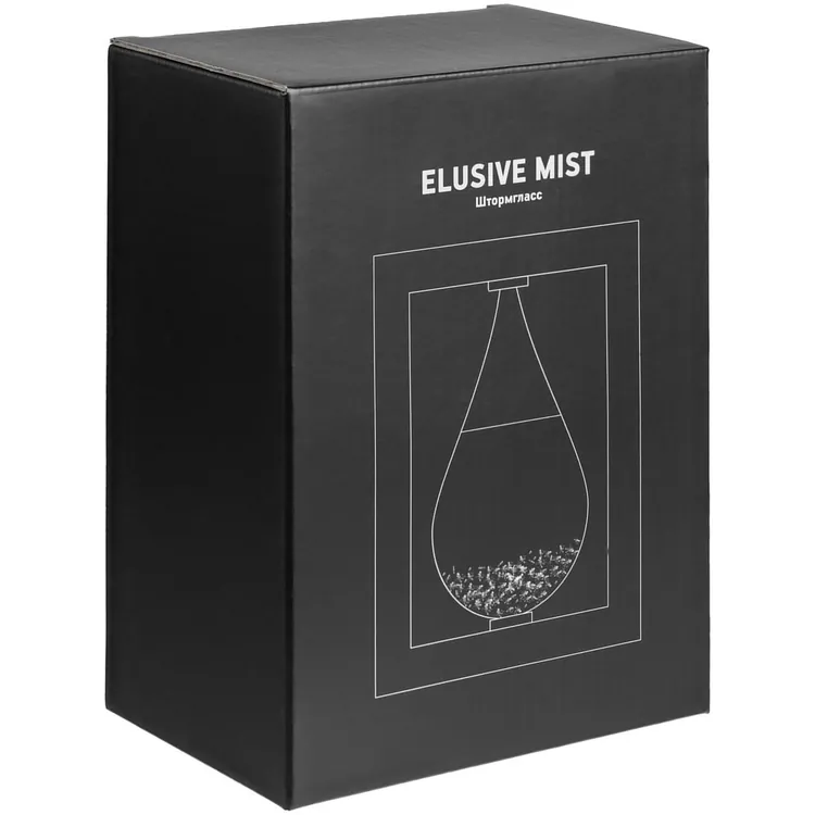 Штормгласс Elusive Mist, черный арт.30181.30
