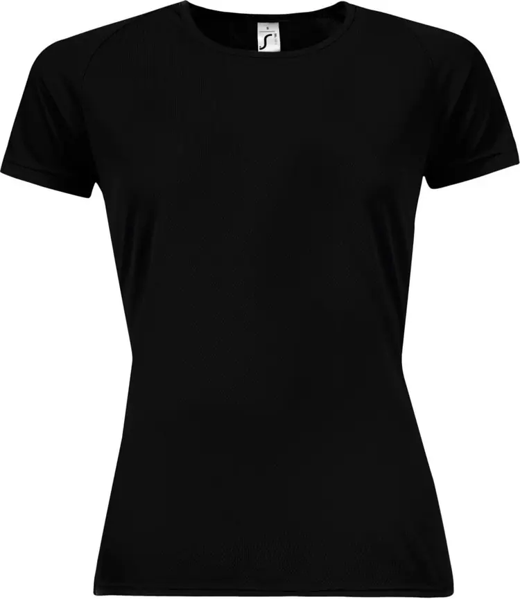 Футболка женская Sporty Women 140, черная арт.01159312
