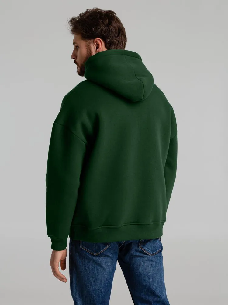 Худи Kulonga Oversize, темно-зеленое арт.14101.90