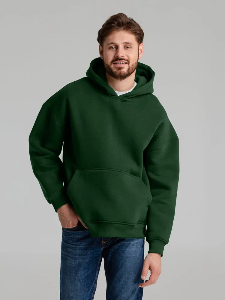 Худи Kulonga Oversize, темно-зеленое арт.14101.90