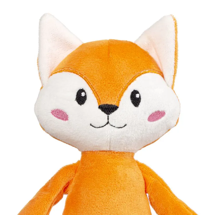 Мягкая игрушка Beastie Toys, лисенок с белым шарфом арт.22414.01