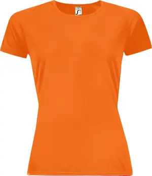 Футболка женская Sporty Women 140, оранжевый неон арт.01159404