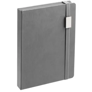Ежедневник New Factor Metal, серый арт.25000.11