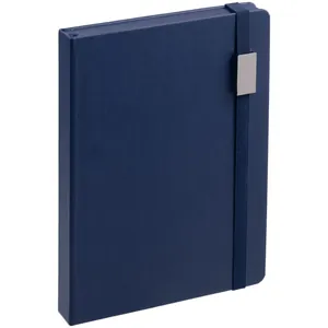 Ежедневник New Factor Metal, темно-синий арт.25000.44