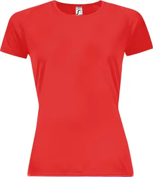 Футболка женская Sporty Women 140, красная арт.01159145