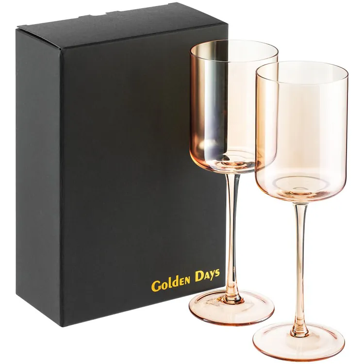 Набор из 2 бокалов для вина Golden Days арт.17510.80