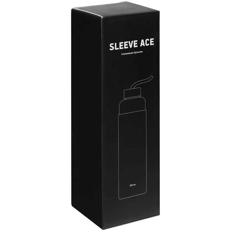 Бутылка для воды Sleeve Ace, серая арт.15337.10