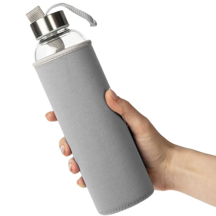 Бутылка для воды Sleeve Ace, серая арт.15337.10