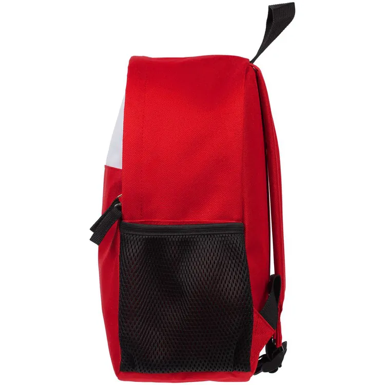 Детский рюкзак Comfit, белый с красным арт.17504.50