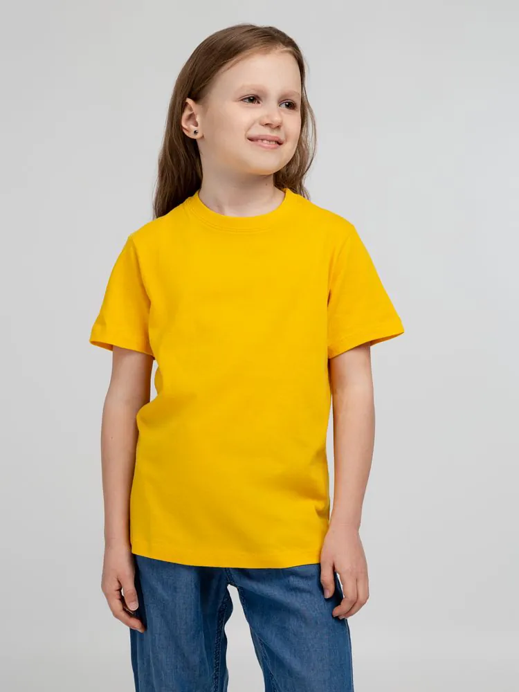 Футболка детская Regent Kids 150, желтая арт.1886.80