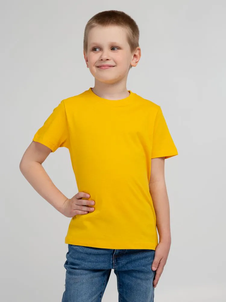 Футболка детская Regent Kids 150, желтая арт.1886.80