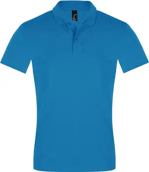 Рубашка поло мужская Perfect Men 180 бирюзовая арт.11346321