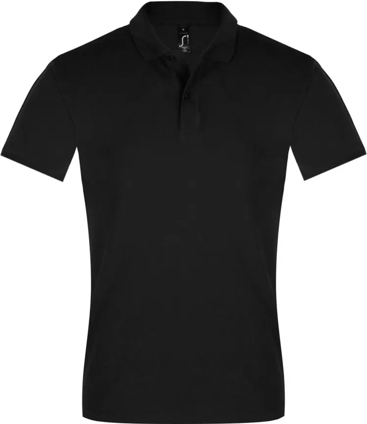 Рубашка поло мужская Perfect Men 180 черная арт.11346312