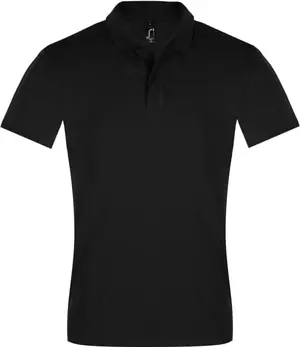 Рубашка поло мужская Perfect Men 180 черная арт.11346312