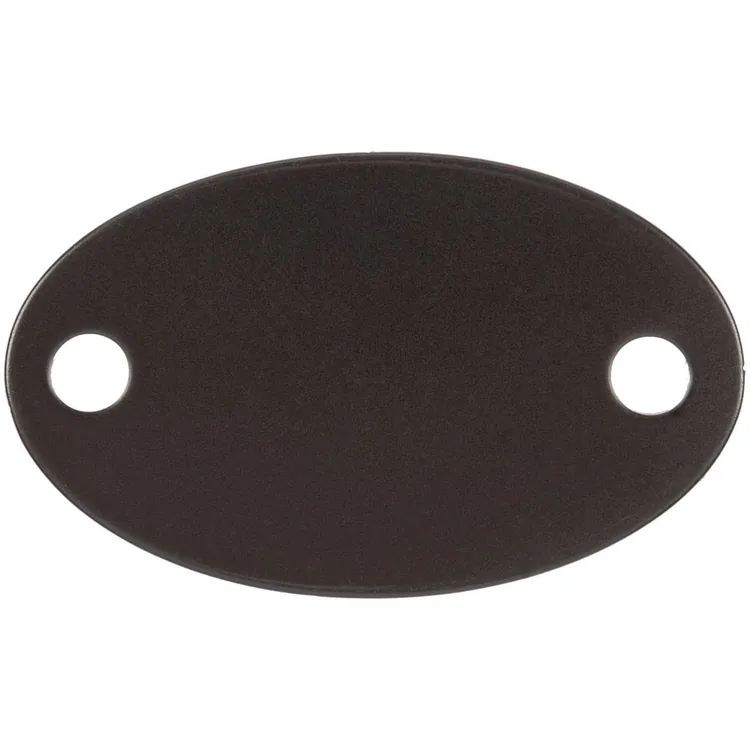 Шильдик металлический Alfa Oval, серый металлик арт.13843.13