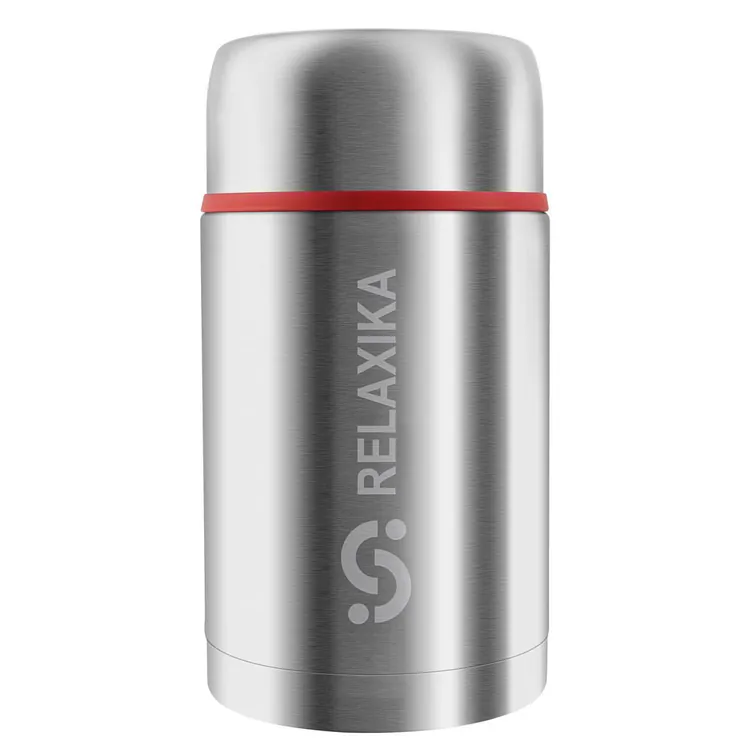 Термос для еды Relaxika 1000, стальной арт.15476.10