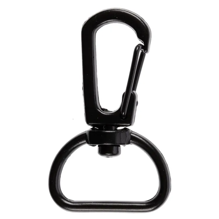 Застежка-карабин Snap Hook, M, черная арт.16507.30