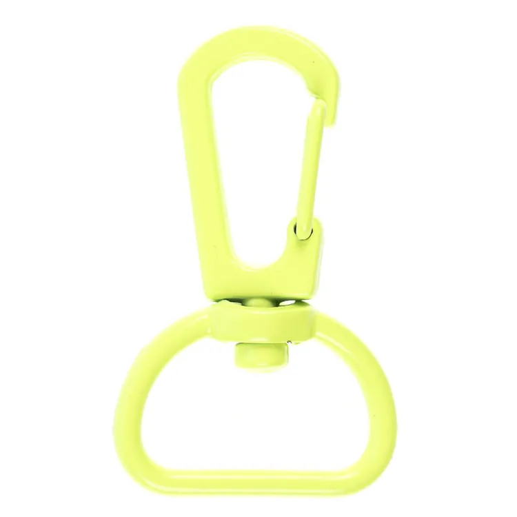 Застежка-карабин Snap Hook, M, желтый неон арт.16507.89
